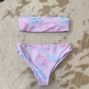 Shein Bikini Brand New Tie Dye